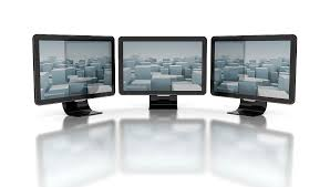 Drei-Display-Heterogenausgabe
